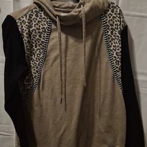 Maurices Leopard Print Hoodie